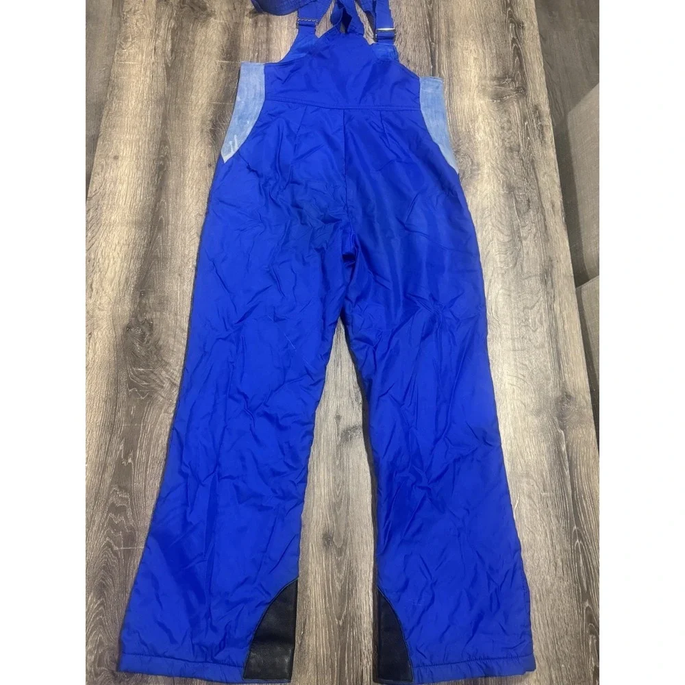 Vintage Miller Ski Bibs Overalls Snow Pants Snowboard Royal Blue Size S - Picture 1 of 11